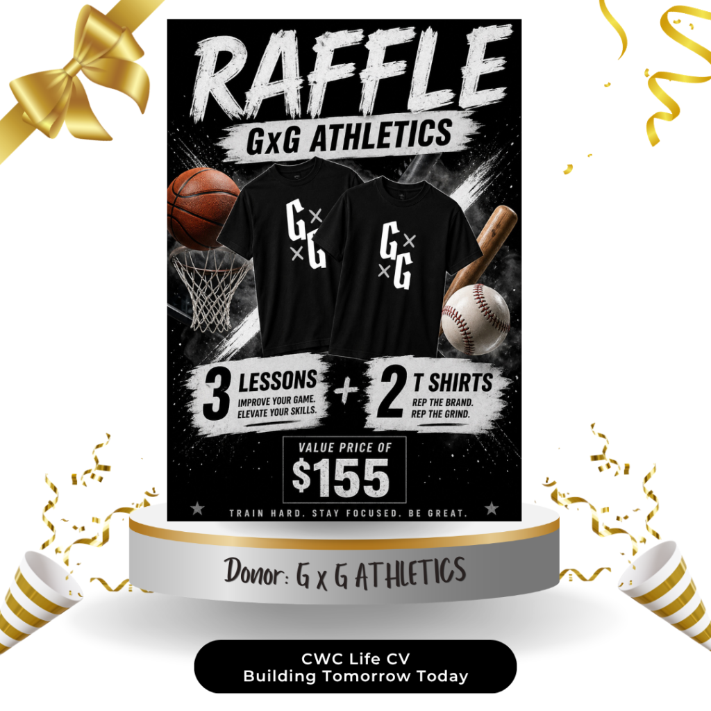 G x G Athletics Raffle Prize