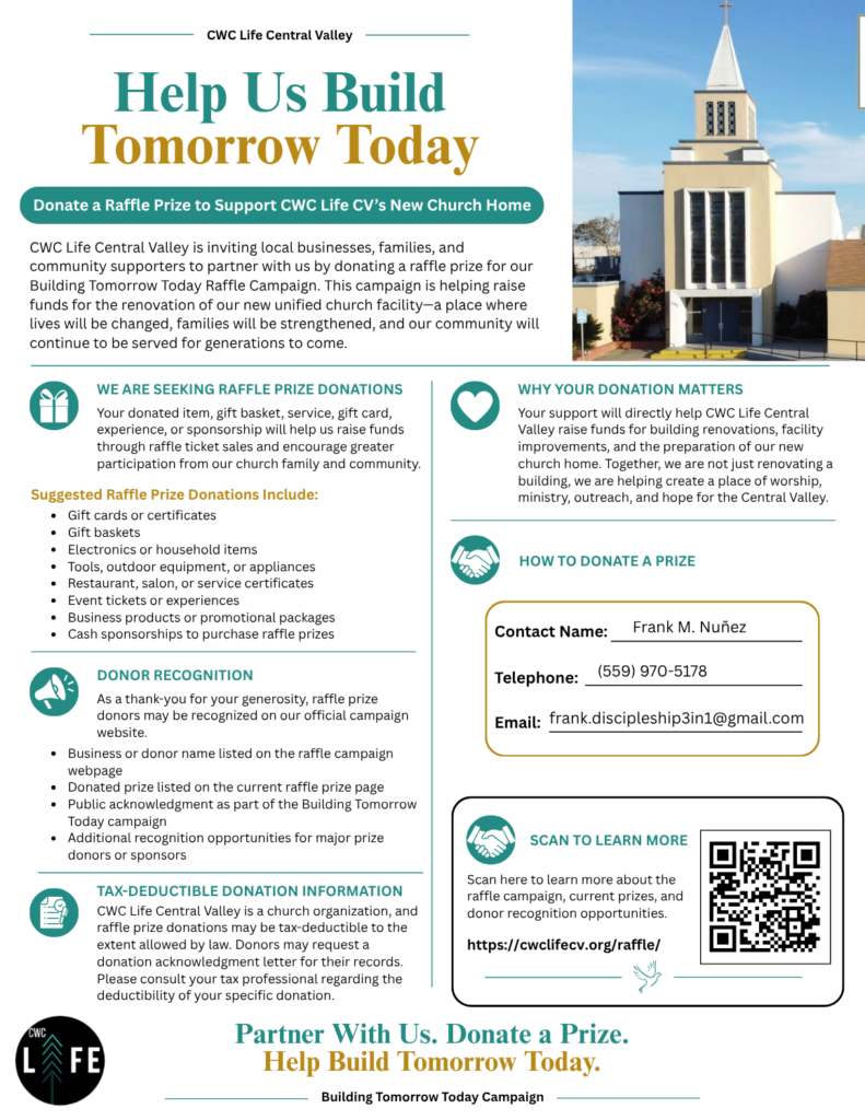 Raffle Donor Flyer (FN)