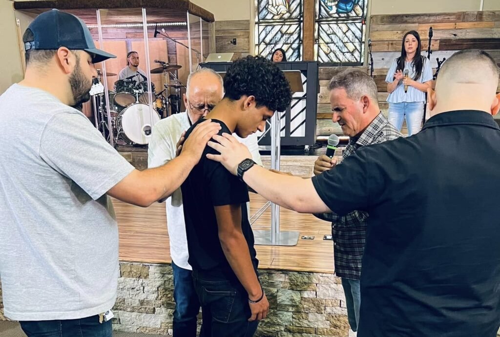 Men Praying